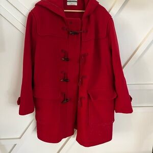 Vintage United Colors Of Benetton Red Utility Jacket